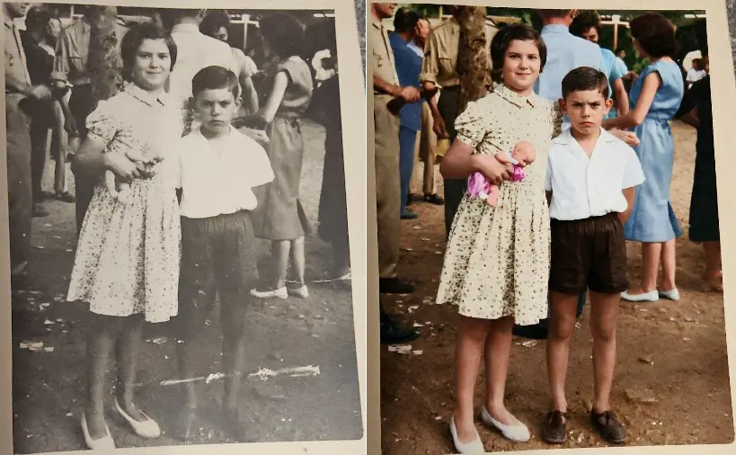 Restauration de photos anciennes - Colorisation professionnelle